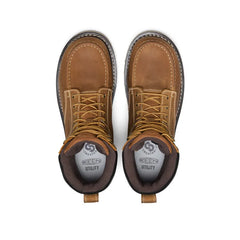 Men's Cincinnati 8" Waterproof 90° Heel Boot (Carbon Toe)