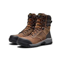 Men's Evanston 8" Waterproof Work Boot (Carbon Toe)